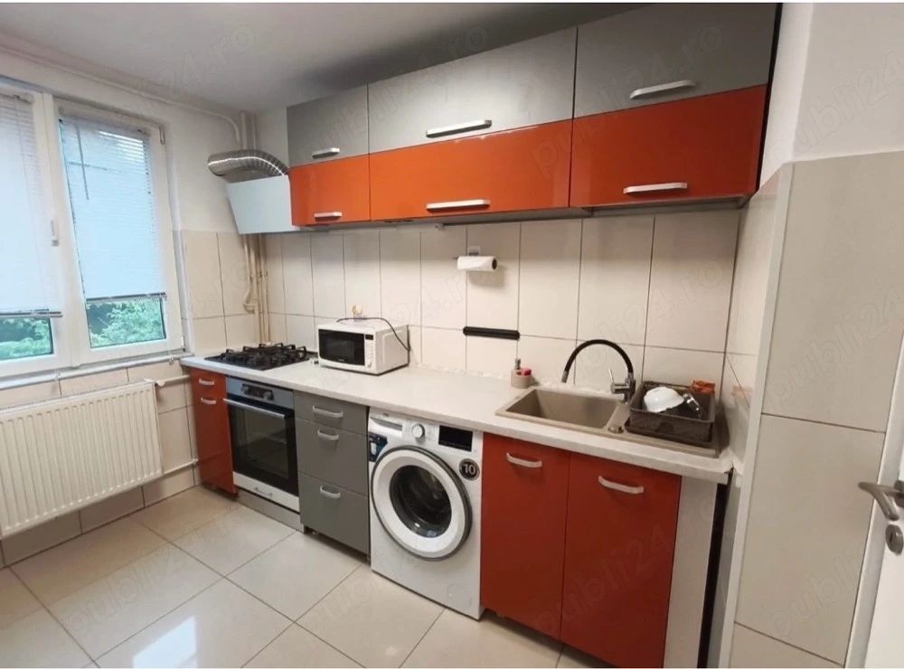 Vanzare apartament 3 camere, 64 mp, renovat și mobilat complet – Dr Taberei - Poză 1