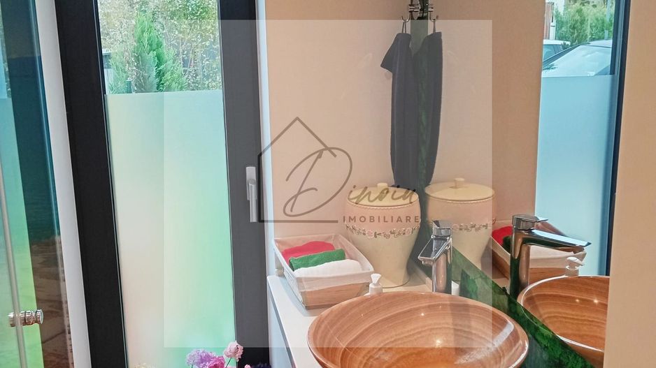 Vila pasiva (verde) de lux 4 camere Complex Amber Gardens Tunari - Poză 16