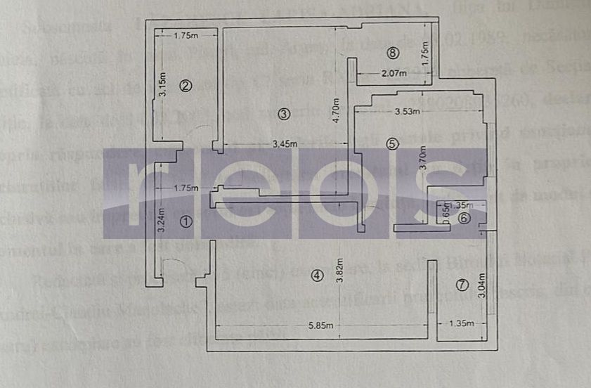 PRELUNGIREA GHENCEA 2 CAMERE 68MP | DECOMANDAT - Schiță 11
