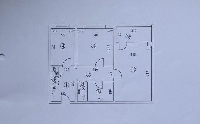 Ag BRASADAS vinde ap 2 camere Dristor 54.4mp decomandat. - Poză 1