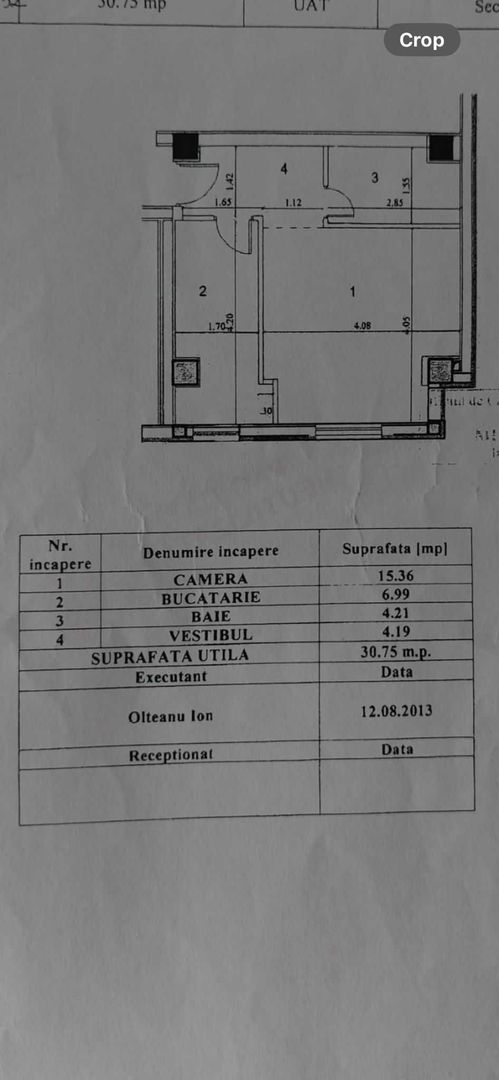 Vanzare garsoniera Titan- Burnitei, centrala, bloc 2013 - Poză 8