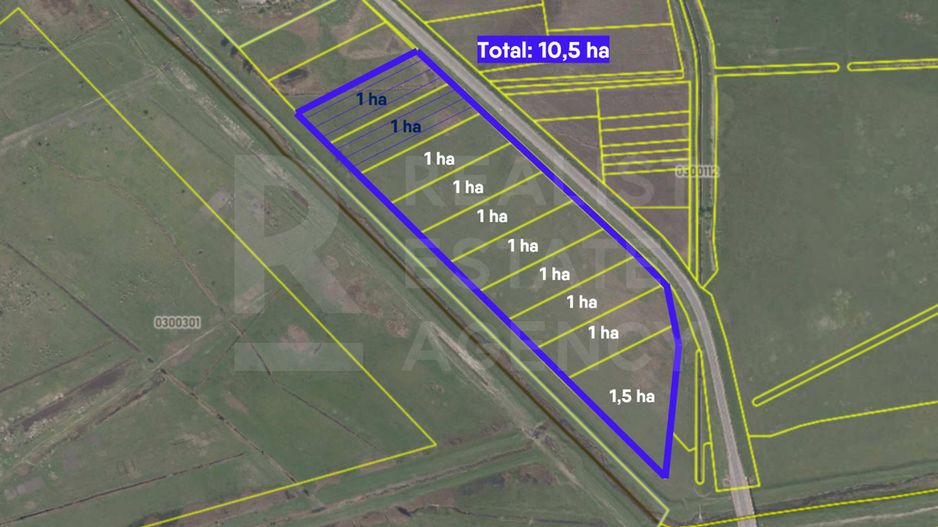 Vânzare, teren 10 ha, strada Aerodromului, Bălți - Poză 1