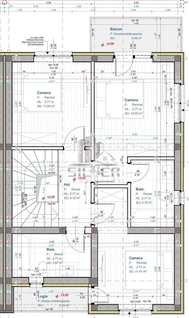 Casa tip duplex  la cheie. - Poză 19