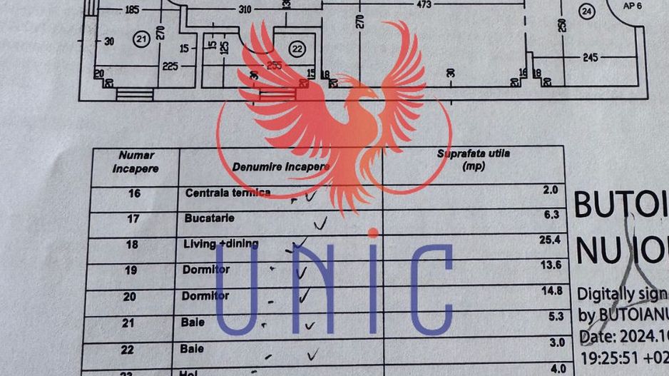 Apartament 3camere, 2 bai, 2 balcoane, etaj 1, Hanul Doctorului - Poză 4