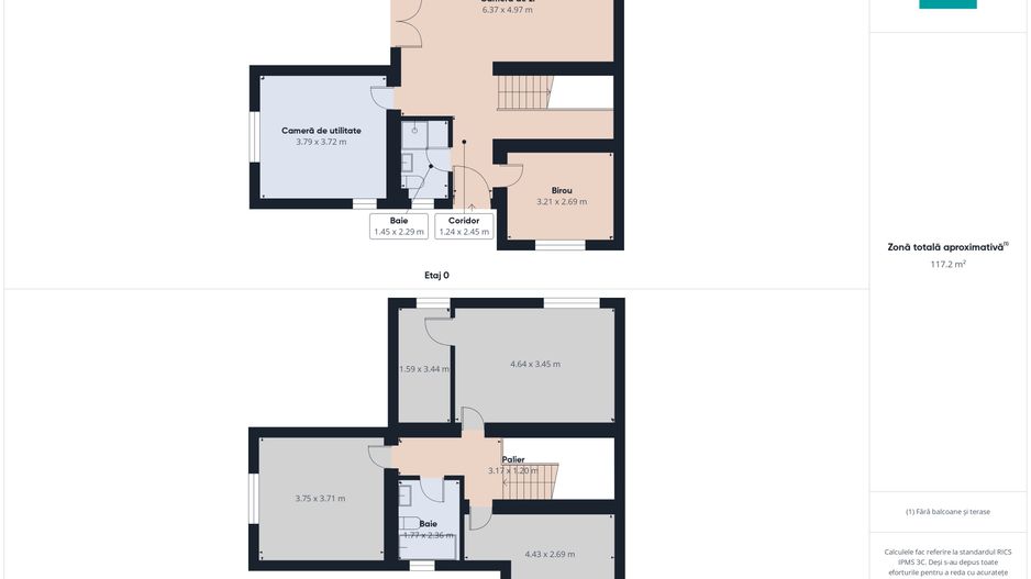 Duplex 5 camere-Dumbrăvița - Poză 9