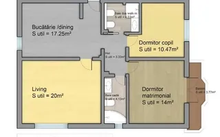 VANZARE 3 CAMERE DECOMANDAT NERVA TRAIAN - Poză 15