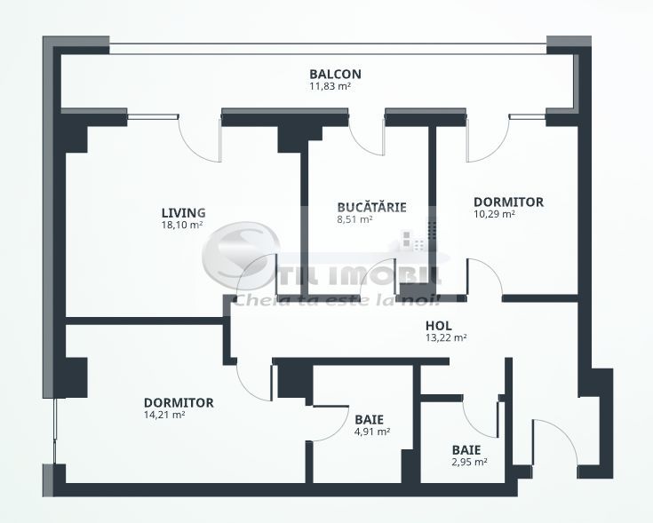 Apartament Nou 3 Camere – 84 mp – Etaj 3 – Tătărași - 0% Comision - Poză 5