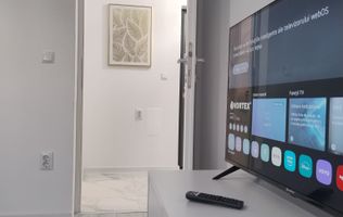 Apartament 1 cameră 30 mp — bloc nou, mobilat+utilat Lunca Cetatuii