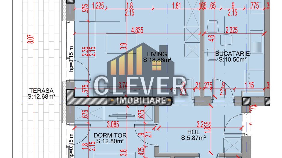 Apartament 2 camere decomandat Pallady, Oferta Parcare, Comision 0% - Schiță 11