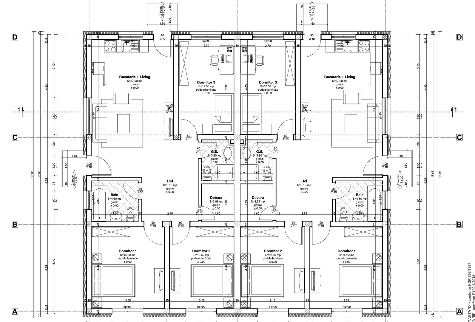 Torontalului – Metro 2 | Duplex pe Parter | 3 Dormitoare | Asfalt | Comision 0% - Poză 29