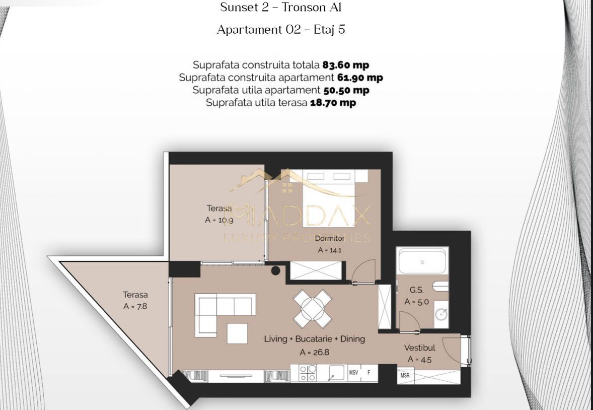 Proiect rezidențial // Apartamente 1-5 camere // Finalizare 2026 - Poză 20