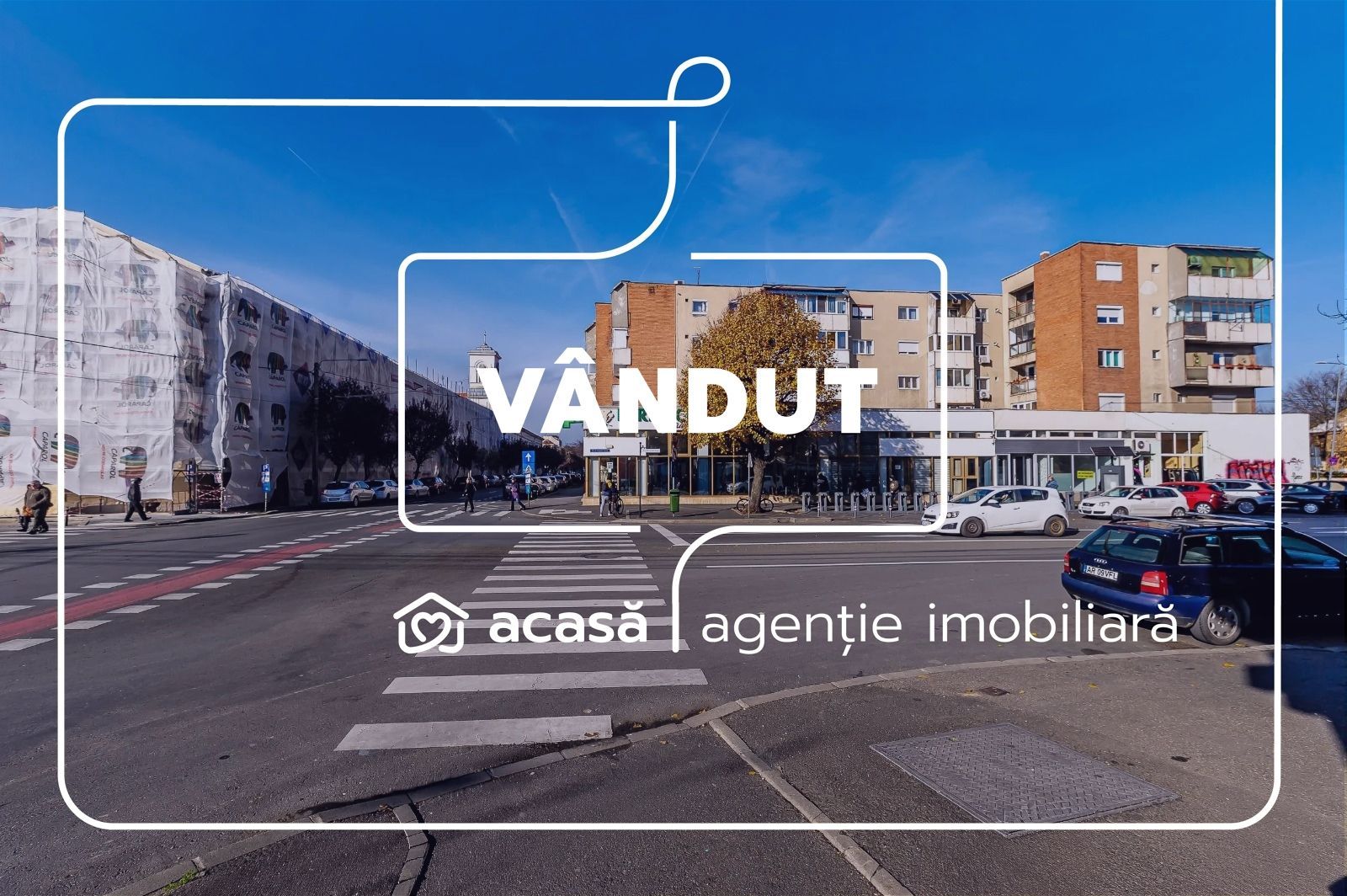 VÂNDUT! Apartament 2 Camere, Etajul 1, Piața mică, Arad - Poză 1