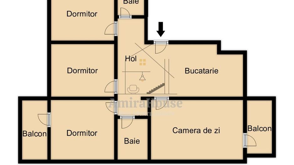 Apartament 4 camere, etaj 2, Zorilor - Poză 27