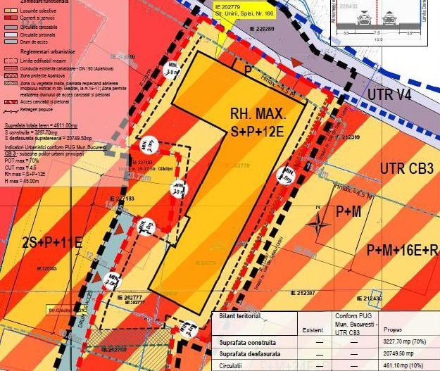 TEREN 5.913 MP – MIHAI BRAVU | 3 Deschideri | Metrou 380 m | - Schiță 11