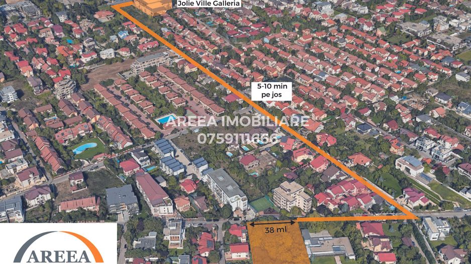 Teren 5.000 mp –propunere din 10.065 mp zona Iancu Nicolae-Jolie Ville - Poză 2