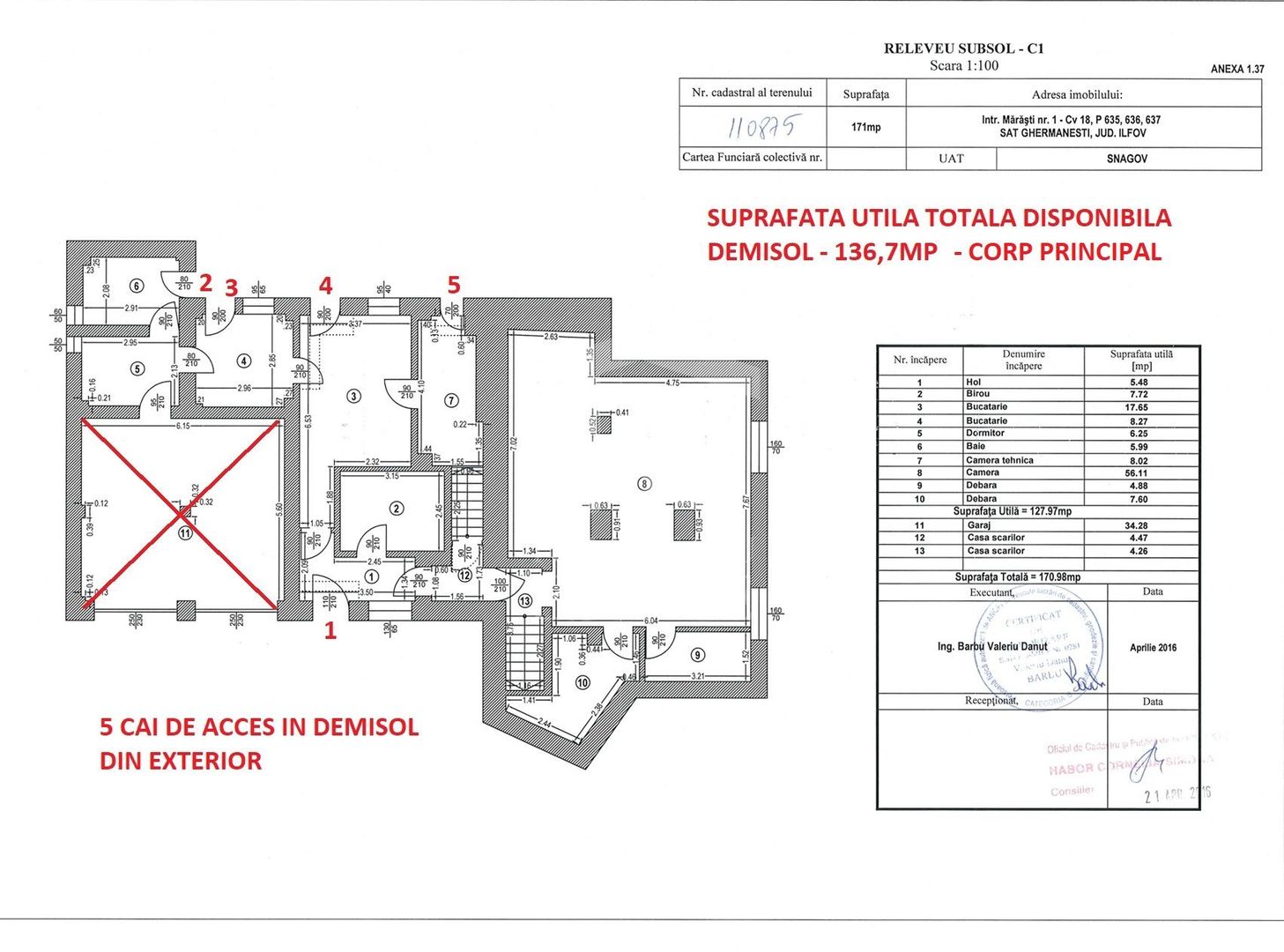 Spatiu Comercial in Parcul Primariei Snagov Ghermanesti 400 mp - Poză 7