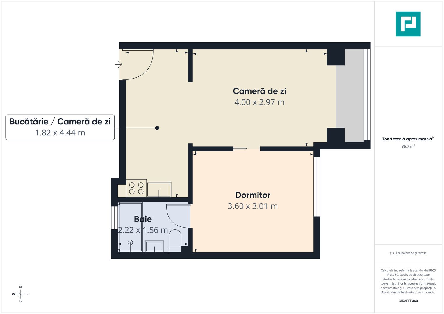 Apartament 2 camere, Calea Victoriei - Poză 6