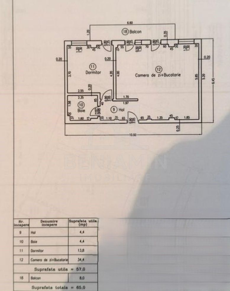 2Camere-Parter-65mp-Modern-Gradina Proprie-Parcare-An 2022-Magnolia - Poză 6