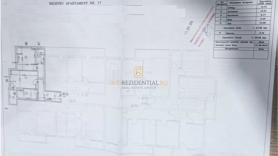 Apartament cu 2 camere de inchiriat, metrou Dimitrie Leonida - Schiță 8