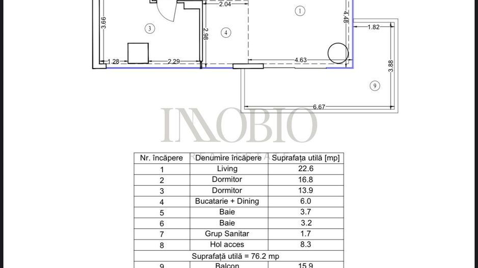 Apartament 3 Camere | Loc de Parcare | Boxa | Up-Site - Poză 19