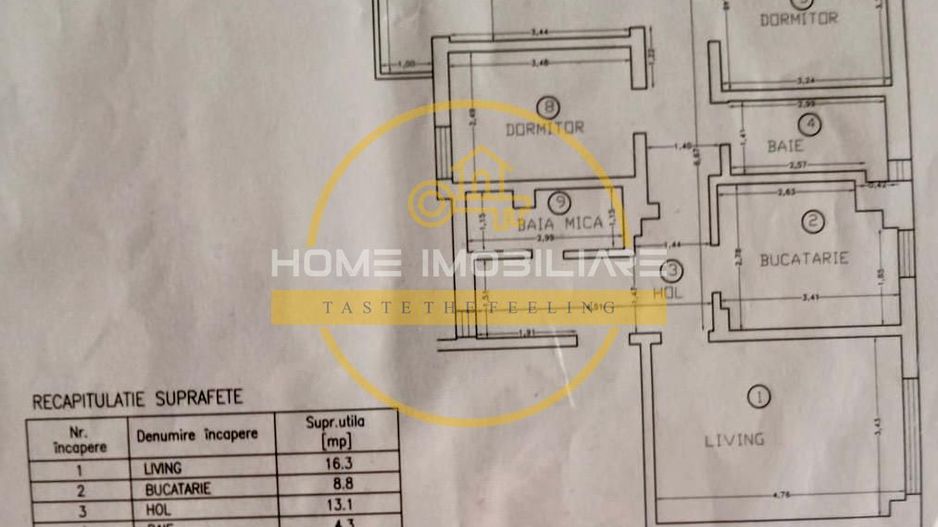 Apartament 4Camere-Decomandat/89mp/Bloc din 1984/Zona Pacurari! - Poză 9