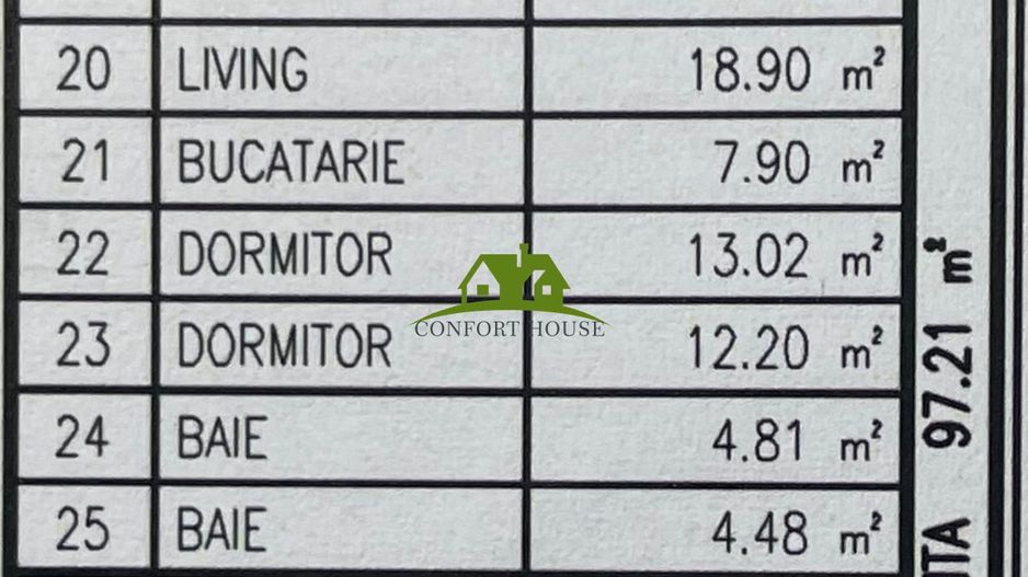 Apartament 3 camere, bloc nou, P+3, Ap.03, Parter, Bl.6 - CP2462162 - Poză 6