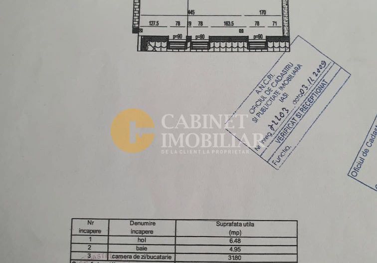 Cug Etaj 3 cu Pod Apartament cu 1 camera 45 mp - Poză 6