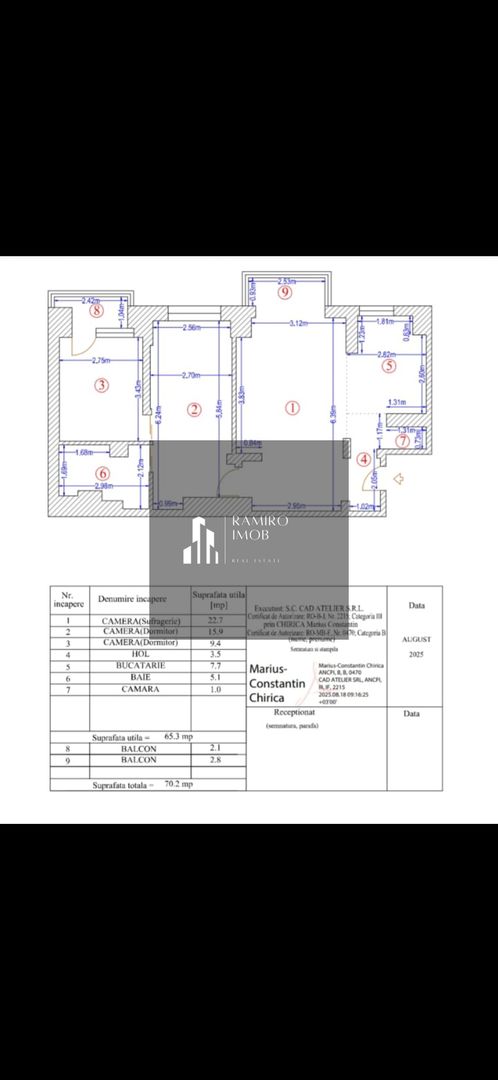 Apartament 3 camere Alexandru Obregia - Poză 7