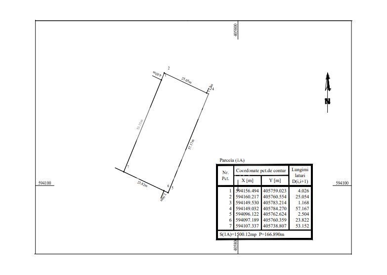 Teren de 1500 mp ideal pentru construcție casă individuală sau duplex - Poză 2