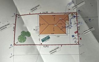 Casă individuală, 4 camere, teren 284 mp, Cristian - Schiță 12