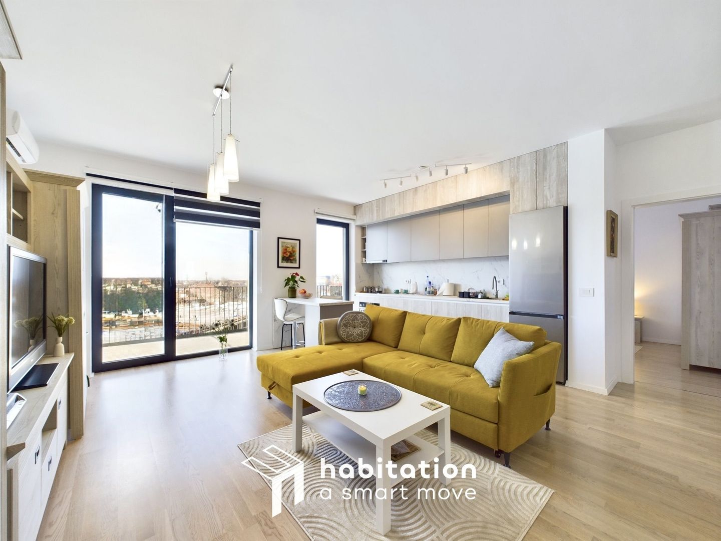 Tur virtual - Apartament 2 camere, zona Centrală - Paltim - Poză 1