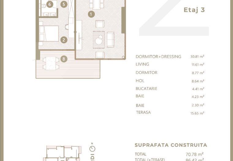 Vânzare apartament, 2 camere - Primes Rahmaninov Collection, București - Poză 8