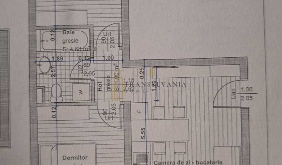 Apartament 3 camere, 55 mp zona Selimbar - Poză 8