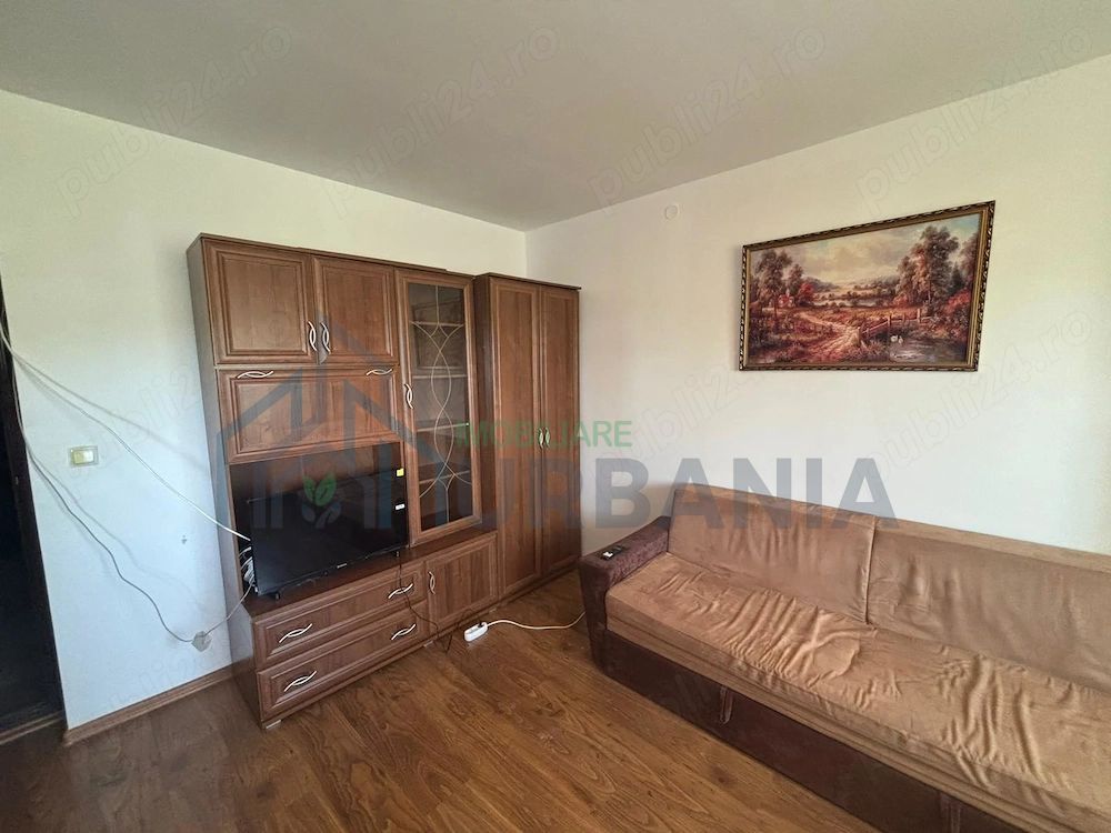 Garsonieră de închiriat, 27 mp, mobilată și utilată, cartier Dancu, Iași - Poză 1