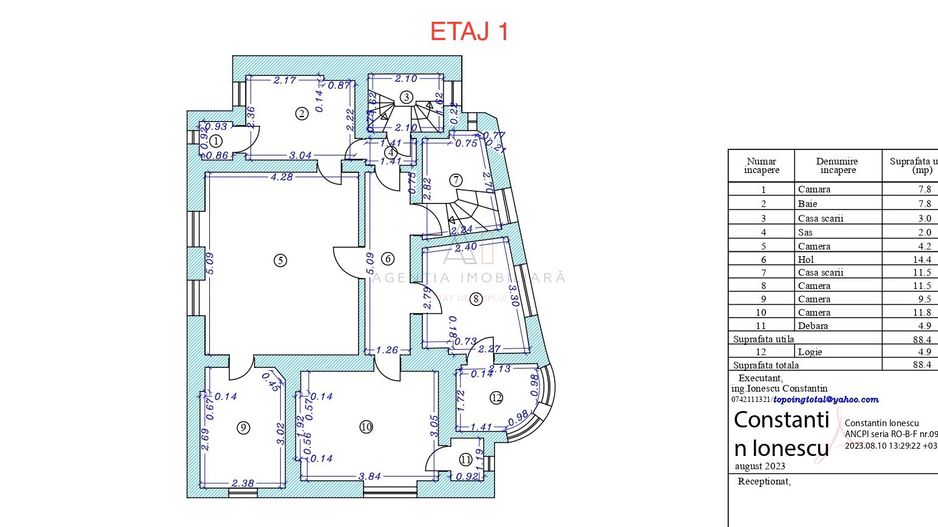 Vila Clucerului Arcul de Triumf | Renovata Partial - Poză 18