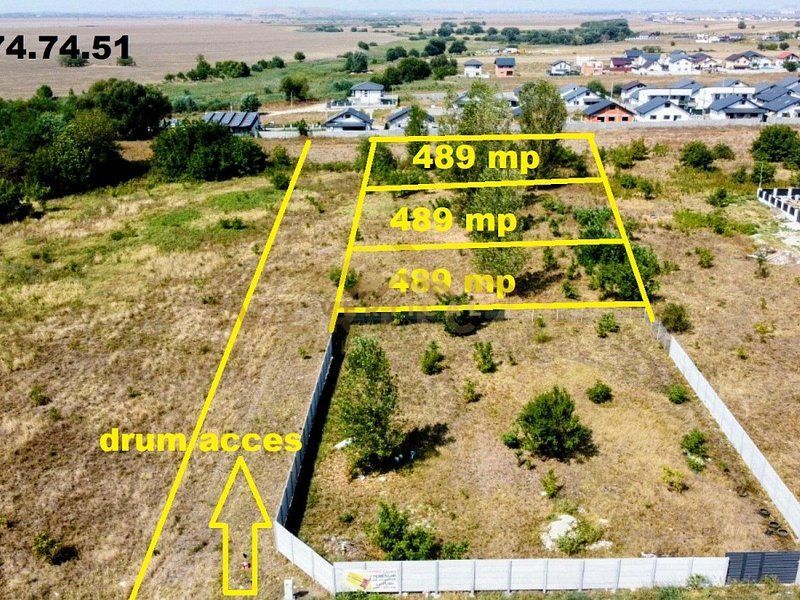 Teren in centrul comunei Berceni - Poză 3