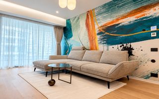 For Rent | Luxury 2-Room Apartment | 20 sqm Terrace | One Floreasca - Poză 3