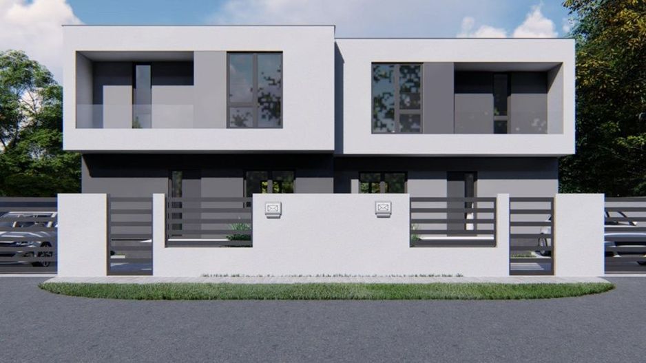 COMSION 0%, Duplex 4 Camere, Cartier NOU, 117 mp, 330mp Teren, SACALAZ - Poză 2