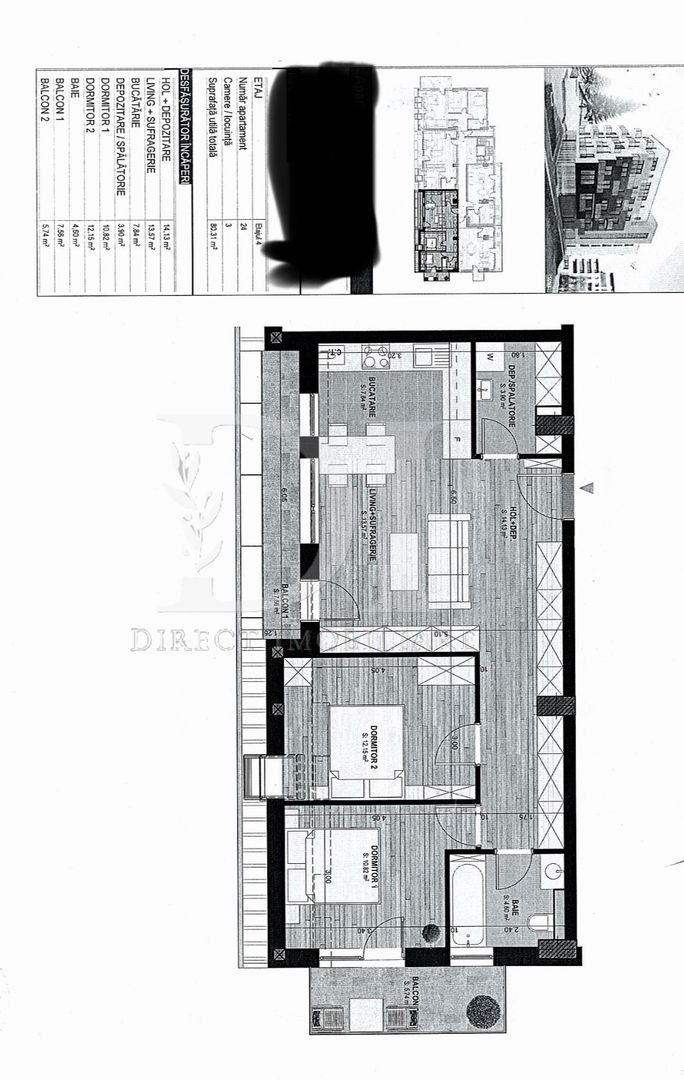 Apartament 3 camere Iulius Mall Cluj - Intre Lacuri - Gheorgheni - Poză 24