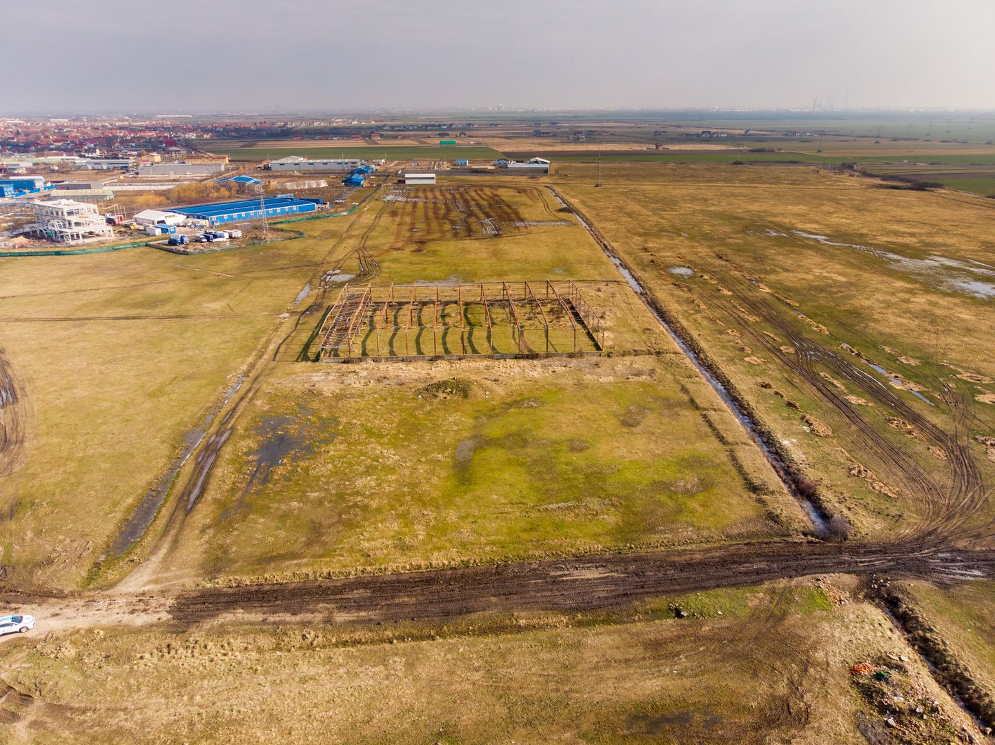 Teren intravilan 6759mp zona industrială Săcălaz - Poză 3