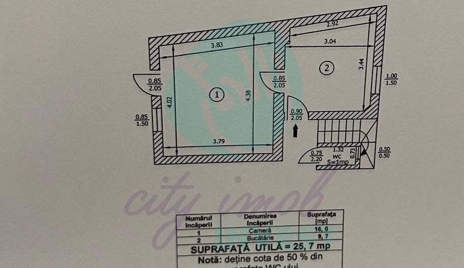 Ideal investitie la 3 minute Metrou Muncii - Poză 6