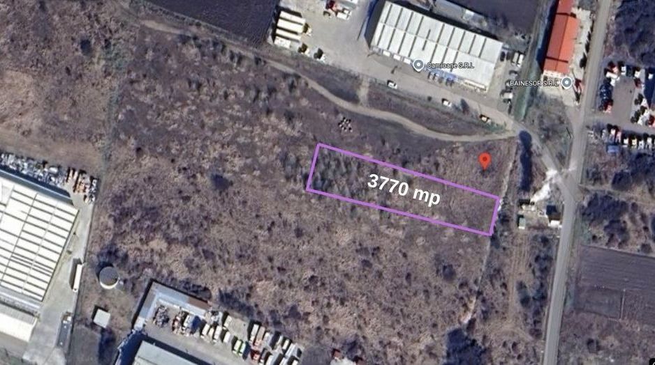 Teren industrial Santion 3770 mp - Poză 1