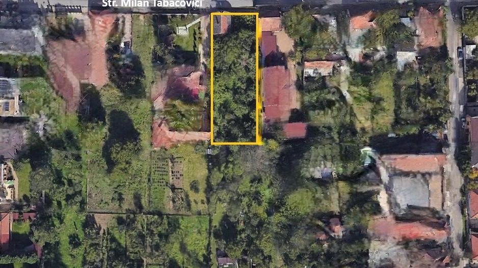 De vanzare Teren Intravilan 972 mp, Str. Tabacovici Arad -Vila/Duplex - Poză 1
