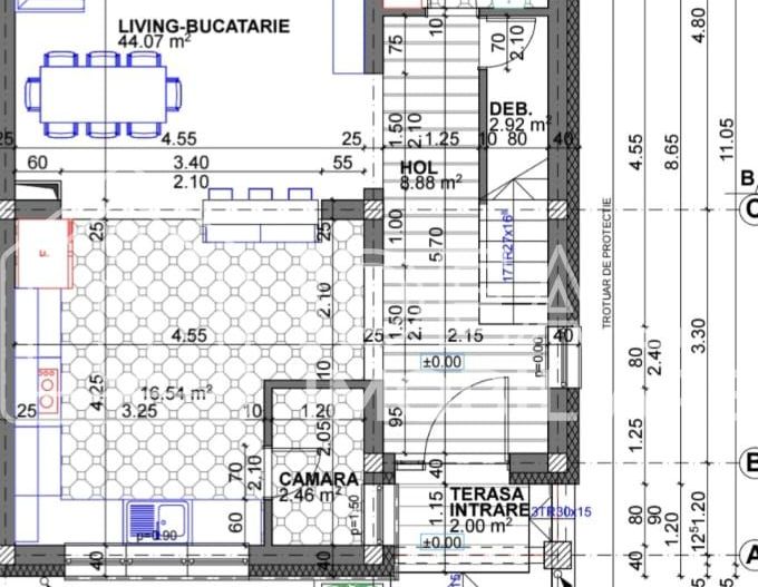 Duplex Modern cu 4 camere si 290 mp curte, in Cartierul Arhitectilor - Schiță 4