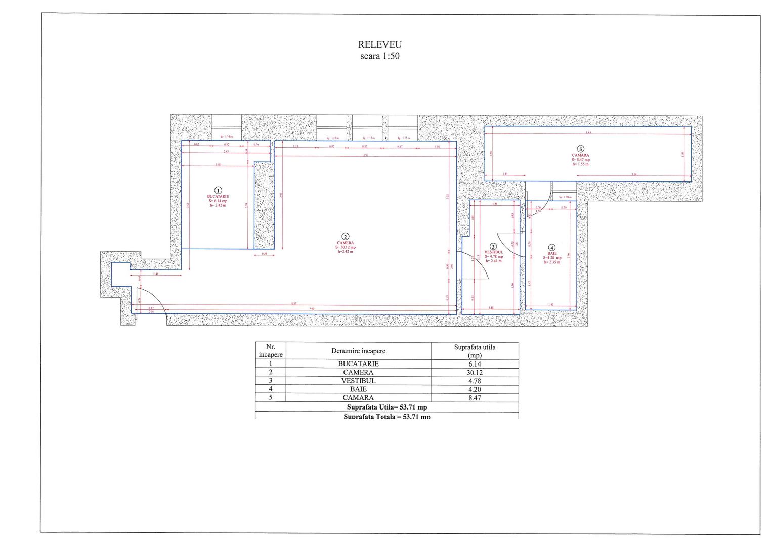 Cartierul Astra, langa Piata garsoniera generoasa- 46mp, pret 63000 euro - Poză 6