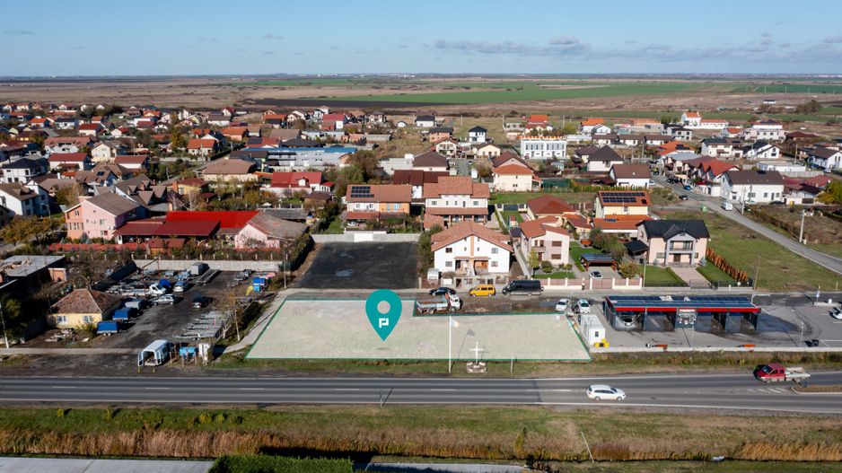 Teren intravilan pe artera principală în Săcălaz - Poză 4