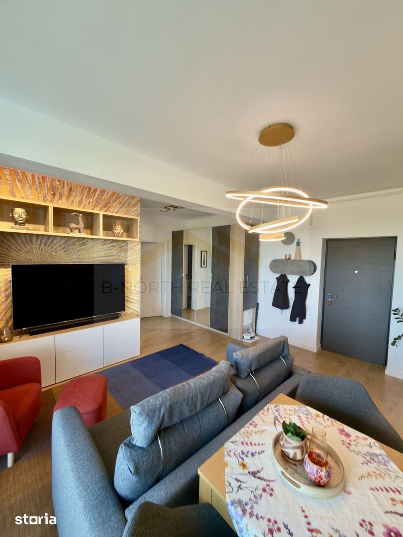 Apartament 3 camere premium | Orientare sud | 2 băi | 2 parcări City Nord Tunari - Poză 5