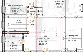 Casa Smart Premium, 5 camere, 278 mp, cartier privat, Floresti - Schiță 15