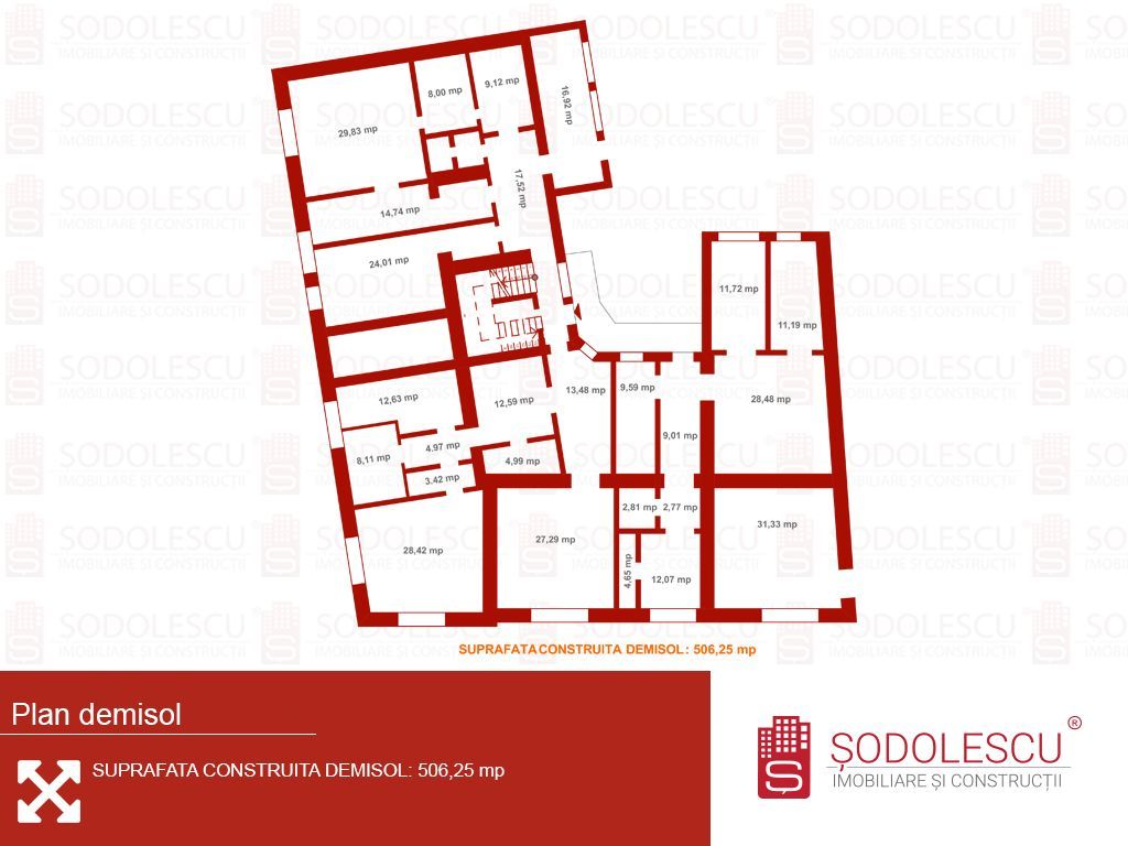 Imobil pretabil cladire de birouri, clinica medicala - Central - Poză 9