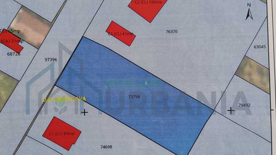 Teren intravilan 1021mp Ciurbesti - Poză 6